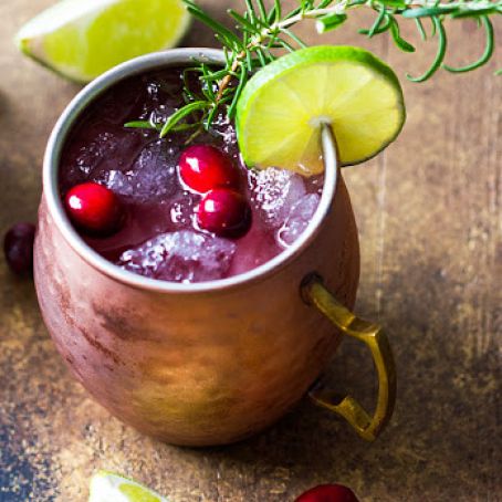 Cranberry Moscow Mule